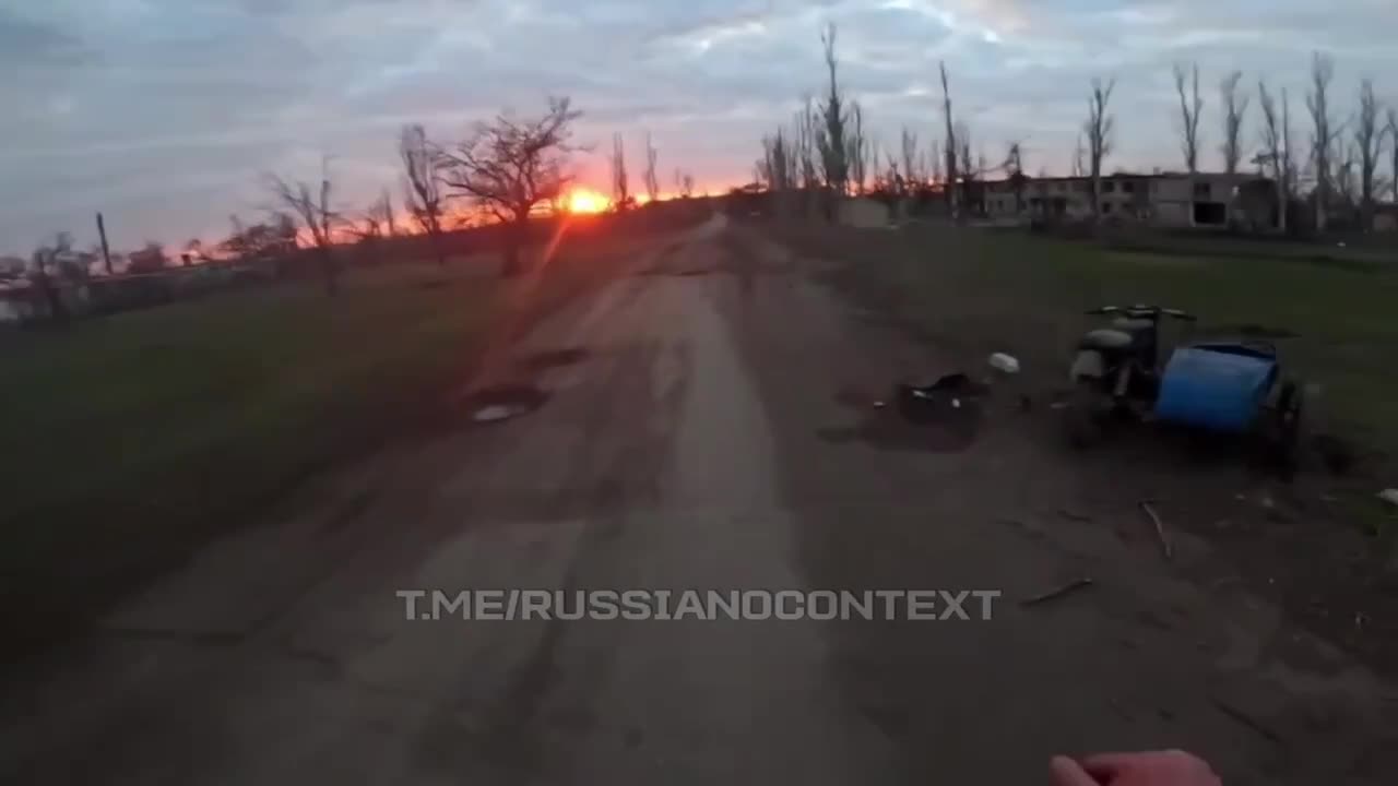 Russian Soldier Decides To Run For It, After Drone Obliterates Van