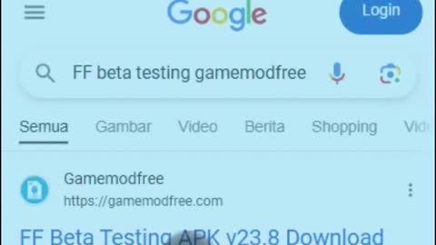 FF beta Gamemodfree | Cobalah Gratis