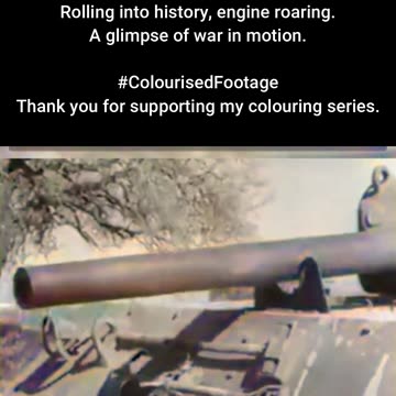 Steel Thunder — Tank Destroyer Armored Warfare #ColourisedHistory