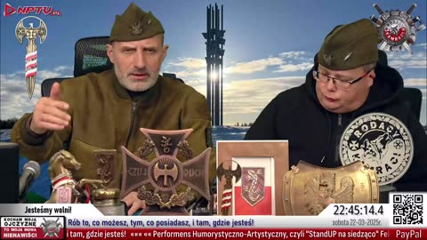 Jesteśmy wolni! Sob. 22.3.2025r. W. Olszański, M. Osadowski Rodacy Kamraci NPTV.pl