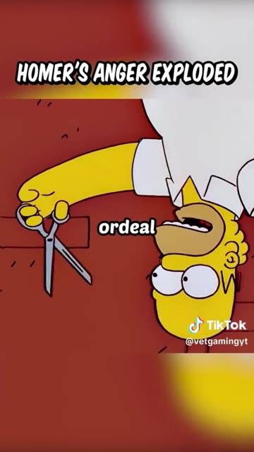 Homer MAD, Homer Anger Explode