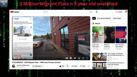 3 Million Migrant Flats n 5 year old snatched