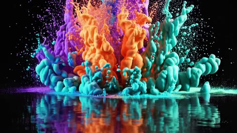 AI Neon Slime Crush | Ultra-Satisfying 4K Visuals