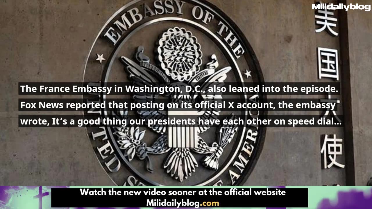 Iconic Moment World Leader Calls Trump From NYC Crosswalk After UN Showdown