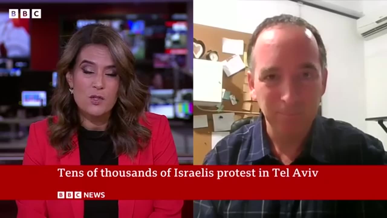 Protesters in Israel demand end to war in Gaza