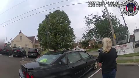 BODYCAM: Suspect Attempts To Run Over 2 Cleveland Police Officers