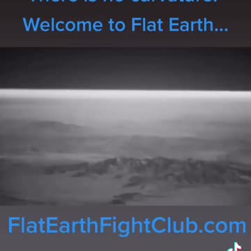 500 miles. Flat. No curve. How much longer will you believe the lie?