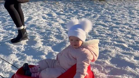 Grandma Snow Fall