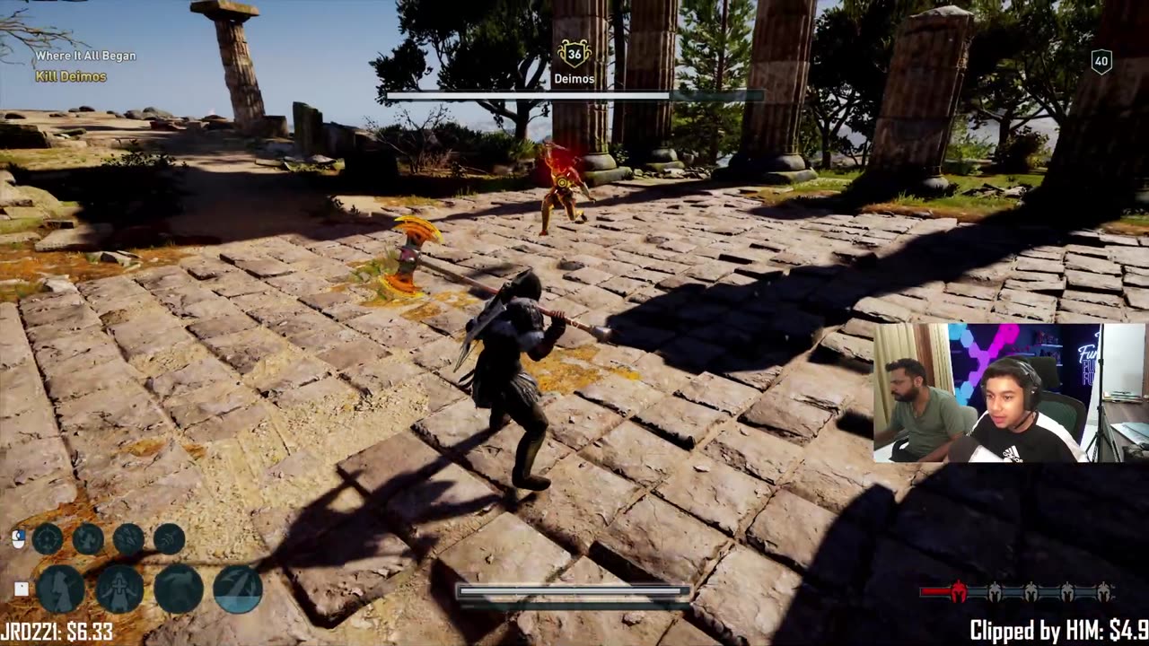 Alexies vs Posideon || Assassin Creed