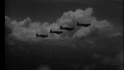 F4U's IN FLIGHT; OFF... - F4U's IN FLIGHT; OFFICERS CLUB; USS HANCOCK(CV-19) BURNS; Ja - 428-npc-556