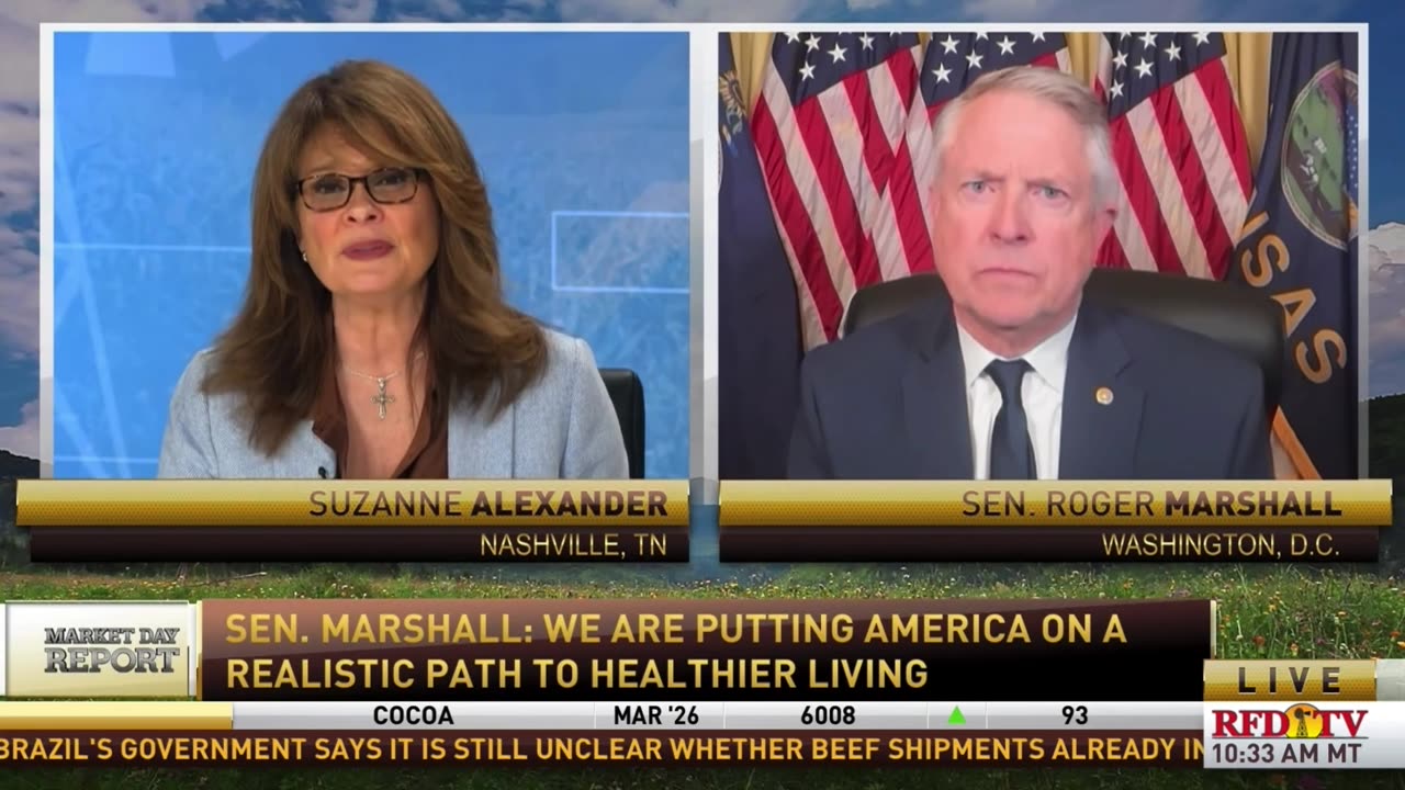 Senator Roger Marshall Joins RFD-TV