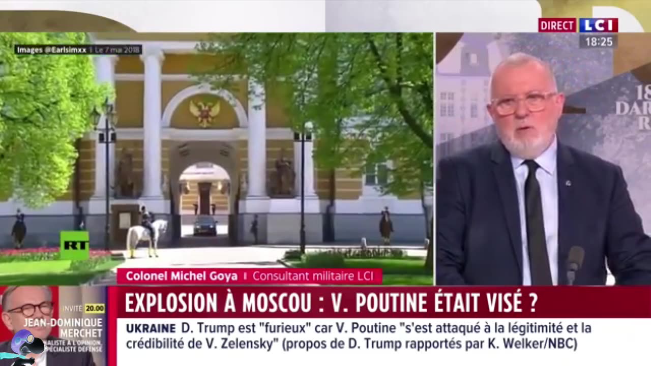 Russie : L'une des limousines de Poutine a explosé et pris feu à Moscou