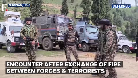 Indian Forces Kill 3 Lashkar Terrorists After Encounter In Shopian, J&K N18G