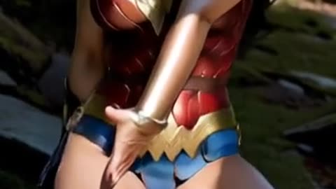 wonder woman dancing 🥵🥵🌶️#wonderwoman #dance #hot #sexy #viral #fyp