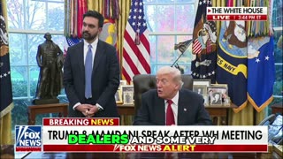 🟢 SAY WHAT? Trump Says Mamdani Wants to Deport Criminal Illegals "Maybe More Than I Do"?