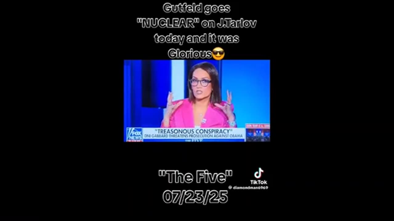 Kash and DOJ then Gutfeld destroys ..