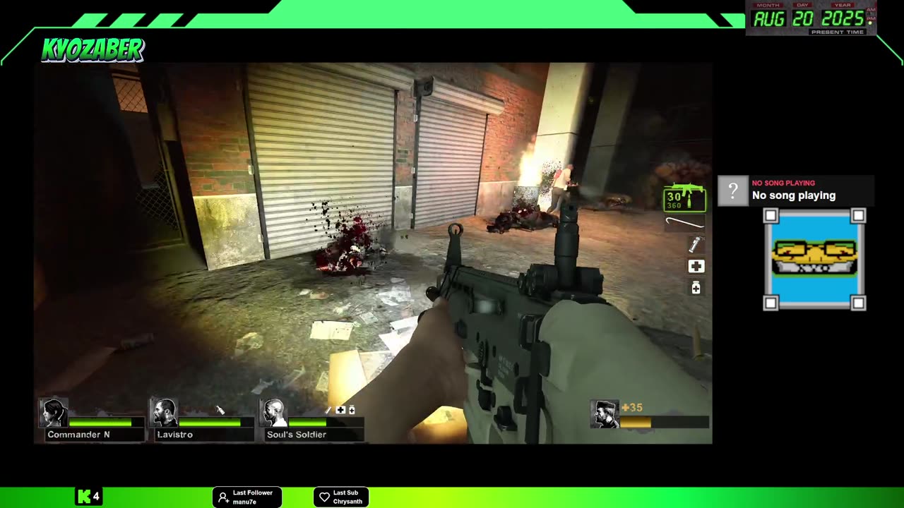 Left 4 Dead 2 with Lavistro, Soul Soldier, and CommanderN