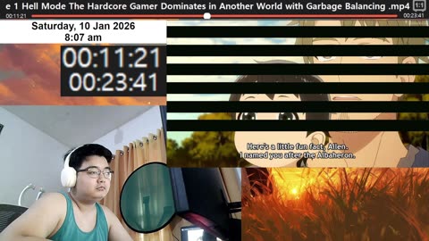 Hell Mode: The Hardcore Gamer Dominates in Another World with Garbage Episode 1 Reaction RDPTV0