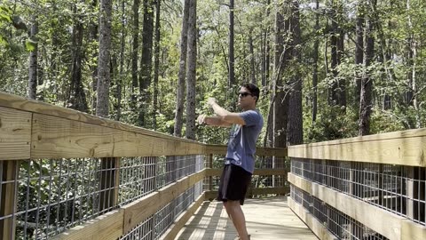 Chum Kiu at Weymouth Nature Preserve! #yeshua #jesus #wingchun #kungfu #nature #hiking