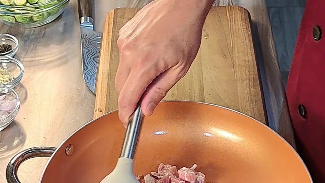 In Case You Missed It: Holiday Sides: Brussel Sprouts with Bacon & Cream