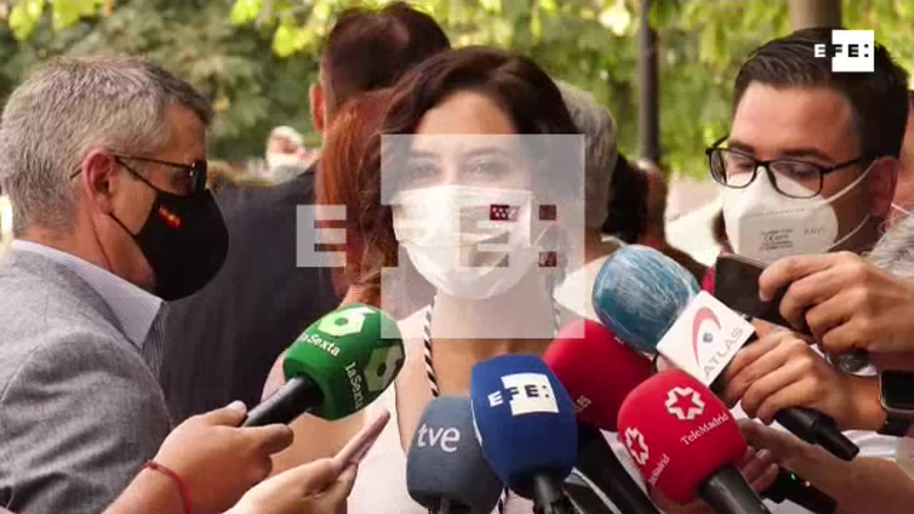 Declaraciones de Ayuso el Día de la Paloma