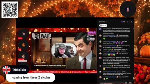 AWBJ IS LIVE WITH HER FANCY MAN SINNER