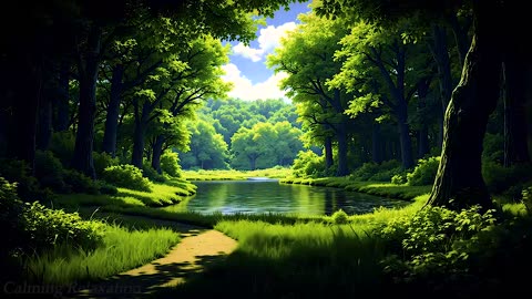 Healing Sounds of the Forest River - Relieve Stress, Anxiety and Find Inner Peace