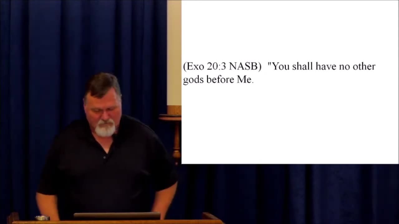 Exodus 20 – They now going to get the rules by which they are to live. 2017