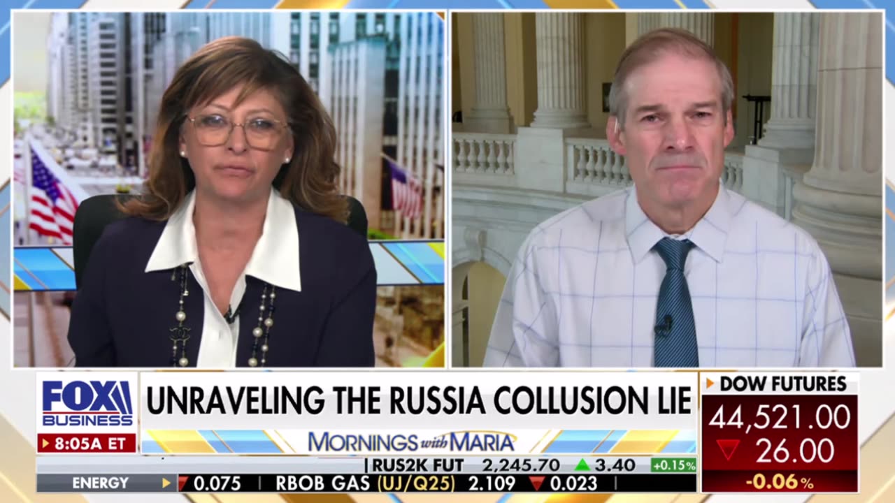 Chairman Jordan Slams Russia Probe Origins