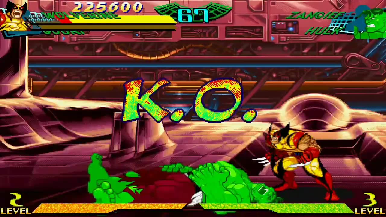 Where's Your Curly Mustache At?!? - Marvel Vs. Capcom Fighting Collection.