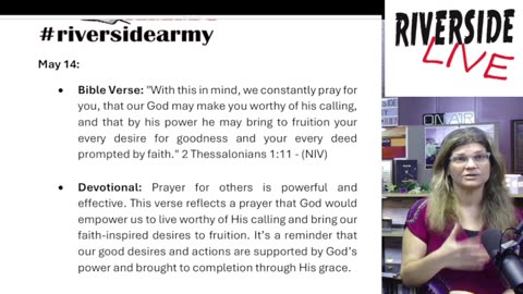 Riverside Morning Ammo Daily Devotional 5.14.25