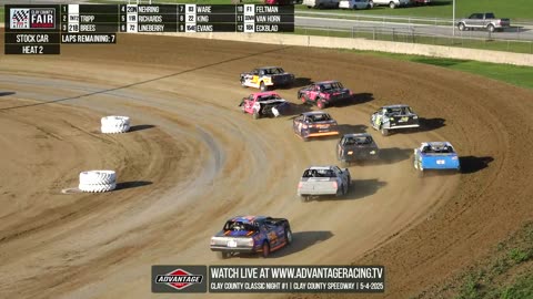 Clay County Classic Night #1 | LIVE Look-In | Clay County Fair Speedway | 5-4-2025