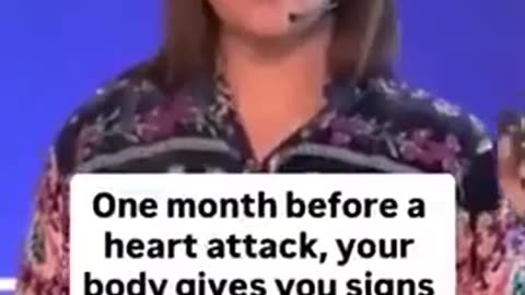 Health reform: Signs of a heart attack you might notice a month ahead