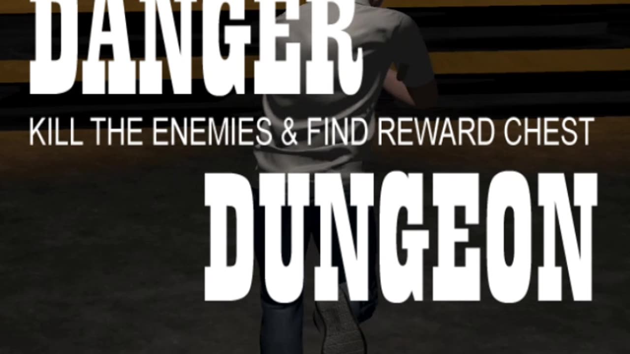 🏃♂️⚔️ A brave man rushes into a Danger Dungeon…