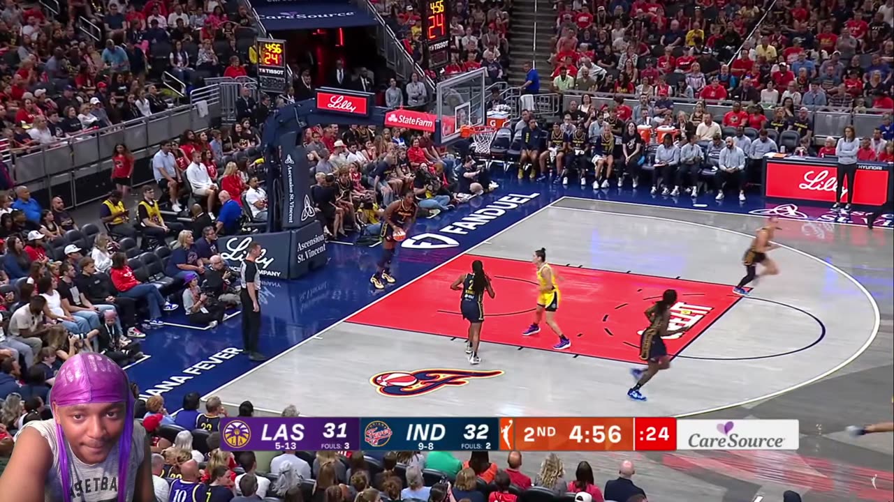 Win Streak On The Line! Los Angeles Sparks vs. Indiana Fever | FULL GAME HIGHLIGHTS Reaction