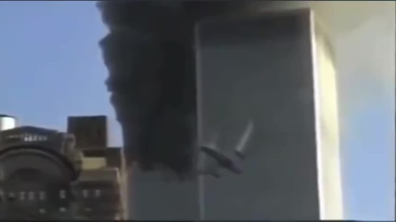 911 Plane Hits WTC Slices Through Like A Butter Knife