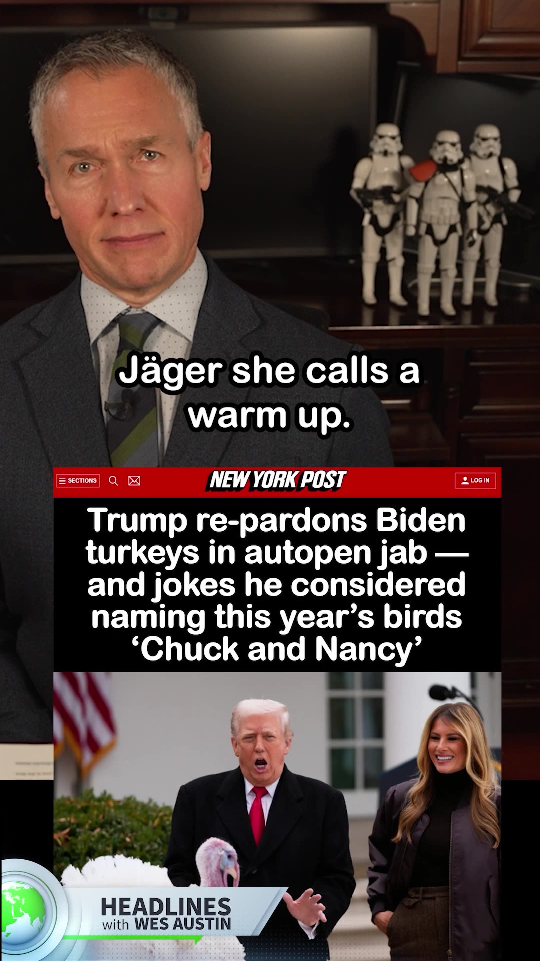 Trump Trolls Chuck & Nancy… Using Turkeys at White House Turkey Pardon