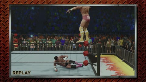 wwe 2k25 163 universe CM Punk VS Macho Man Randy Savage