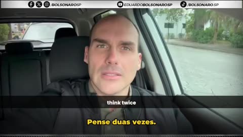 Eduardo Bolsonaro · Sorry, but the world needs to know !!!