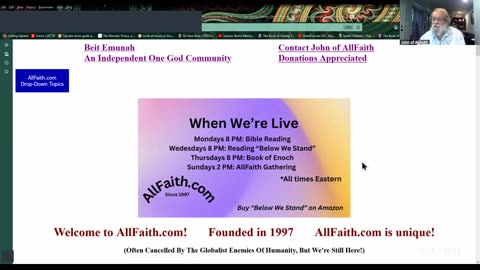 AllFaith Spiritual Gathering: Never Give Up! With John of AllFaith