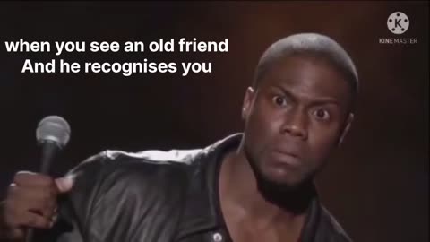 When you recognise your friend