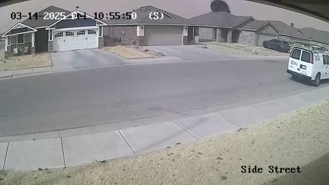 Strong Winds Send Trampoline Flying Over House