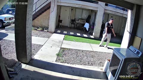 Drugged up man shot by Mesa police after banging on apartment doors armed with gun