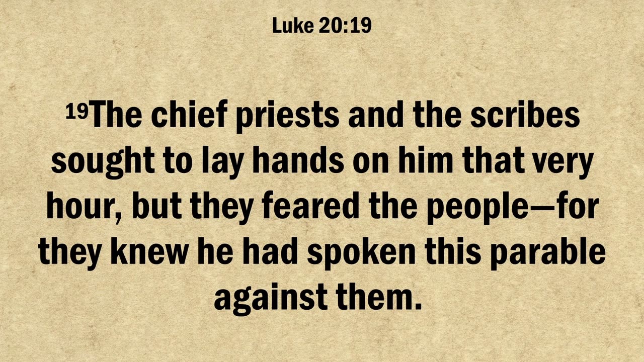 Luke 20