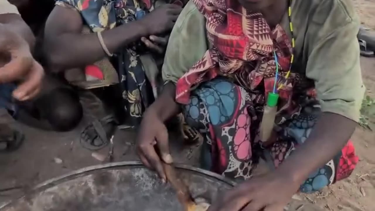 Hadzabe Tribe bush people are adventurous
