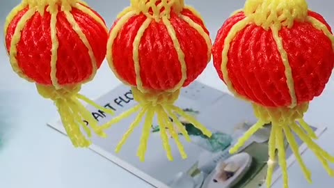 Using Unusual Paper to Create Artistic Mobile Decorations