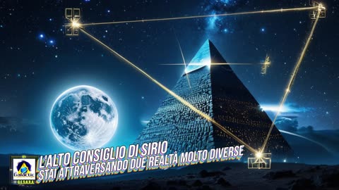 NEW 08/04/2025 L'Alto Consiglio di Sirio: stai attraversando due realtà molto diverse.