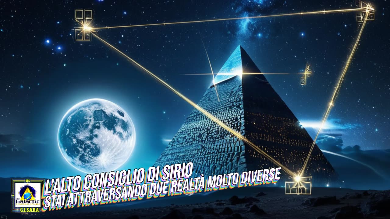 NEW 08/04/2025 L'Alto Consiglio di Sirio: stai attraversando due realtà molto diverse.