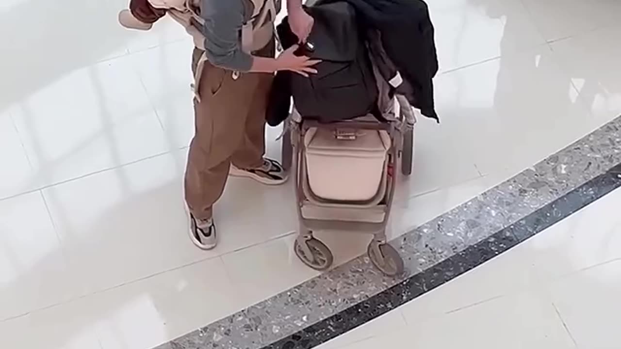 Distracted Dad Searches For Missing Baby While Holding Him! 😂❤️