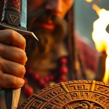 Aztec Calendar’s Dark Secret: 365 Days of Blood Sacrifices to Please the Gods